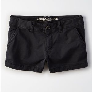 black shorts from AMERICAN EAGLE